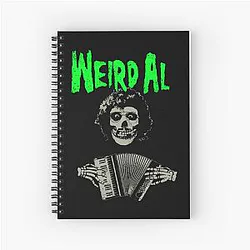 Weird Al meets the Misfits with Accordion Notebook