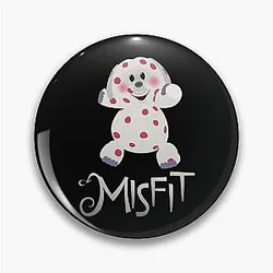 Misfits Spotted Elephant Pin