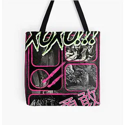 Misfits XOXO All Over Print Tote Bag