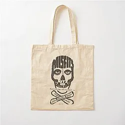 Misfits Skull Flyer Cotton Tote Bag 1983