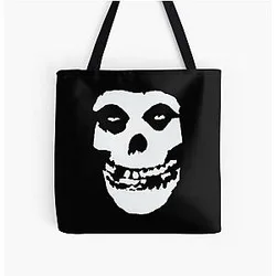 The Misfits Face All Over Print Tote Bag
