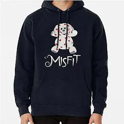 Misfits Spotted Elephant Pullover Hoodie