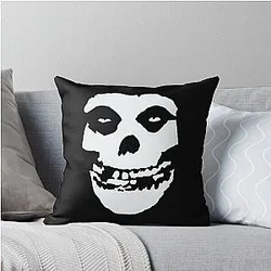 The Misfits Face Throw Pillow
