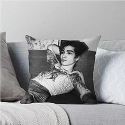 Robert Sheehan Misfits Photo Throw Pillow