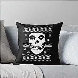 Misfits Christmas Jumper - Crimson Ghost - Punk Throw