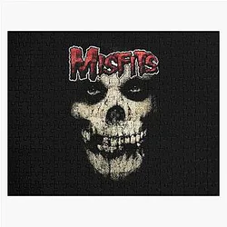 Represents a 3D print of the misfits Jigsaw puzzle
