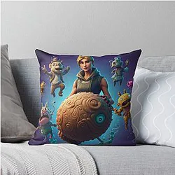 Fortnite Misfits Throw Pillow