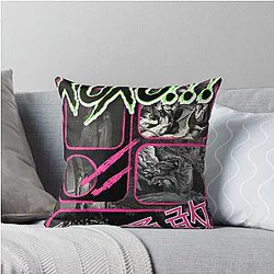 Misfits Throw Pillow