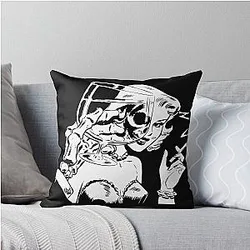 Chamber of Chills Misfits Throw Pillow