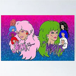 Jem and the Holograms vs The Misfits Poster