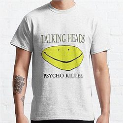 Mob Psycho 100 T-Shirts - Talking Heads Psycho Killer Classic T-Shirt RB1710 [ID1049]