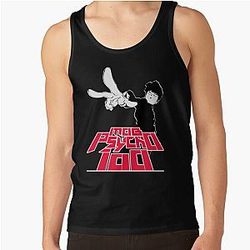 Mob Psycho 100 Tank Tops - MOB PSYCHO 100 - Shigeo T-Shirt / Phone case / Mug Tank Top RB1710 [ID621]