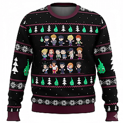 Mob Psycho 100 Chibi For Team Ugly Christmas Sweater