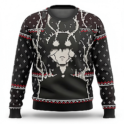 Mob Psycho 100 Flash Action Ugly Christmas Sweater