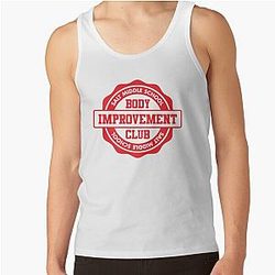 Mob Psycho 100 Tank Tops - Body Improvement Club Tank Top RB1710 [ID635]