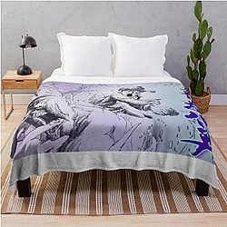 Mob Psycho 100 Blanket - Reigen Salt Punch! Throw Blanket RB1710 [ID707]