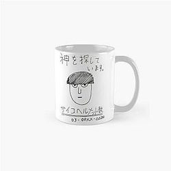 Mob Psycho 100 Mugs - psycho helmet cult Classic Mug RB1710 [ID762]