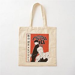 Mob Psycho 100 Bags - MOB PSYCHO 100 - Mob and Reigen Cotton Tote Bag RB1710 [ID853]