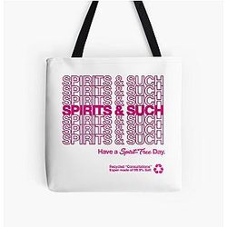Mob Psycho 100 Bags - Reigen Arataka: Spirits and Such Consultation Office (pink) All Over Print Tote Bag RB1710 [ID852]