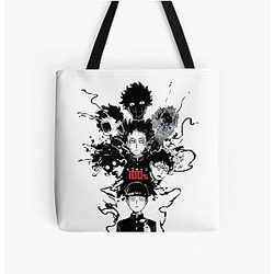 Mob Psycho 100 Bags - Mob psycho 100 All Over Print Tote Bag RB1710 [ID871]