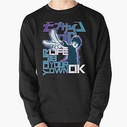 Mob Psycho 100 Sweatshirts - Your Life Is Your Own Ok - Mob Psycho 100 Pullover Sweatshirt RB1710 [ID897]