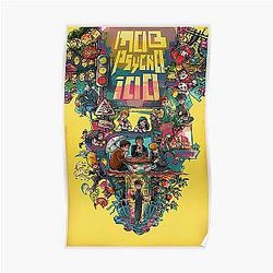 Mob Psycho 100 Posters - Mob Psycho 100 retro Poster Poster RB1710 [ID583]
