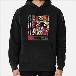 Mob Psycho 100 Hoodies - LIMIT HAS REACHED 100 PERCENT Pullover Hoodie RB1710 [ID942]