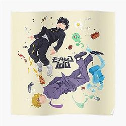 Mob Psycho 100 Posters - Shigeo x Reigen Poster RB1710 [ID606]