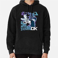 Mob Psycho 100 Hoodies - Your Life Is Your Own Ok - Mob Psycho 100 Pullover Hoodie RB1710 [ID955]