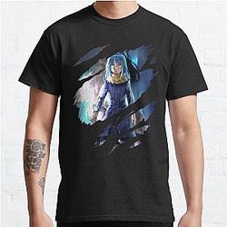 Mob Psycho 100 T-Shirts - Anime Rimuru Tempest Classic T-Shirt RB1710 [ID1026]