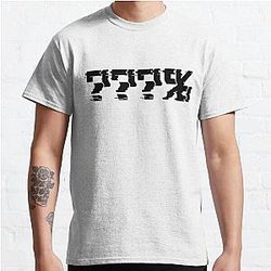 Mob Psycho 100 T-Shirts - Psychic Overload ???% - Black Classic T-Shirt RB1710 [ID1024]