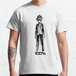 Mob Psycho 100 T-Shirts - Mob 100% Classic T-Shirt RB1710 [ID1019]