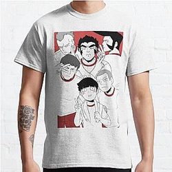Mob Psycho 100 T-Shirts - Body Improvement Club Classic T-Shirt RB1710 [ID1016]