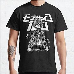 Mob Psycho 100 T-Shirts - Psycho warrior Classic T-Shirt RB1710 [ID1012]