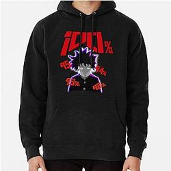 Mob Psycho 100 Hoodies - 100% Mob Pullover Hoodie RB1710 [ID966]