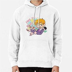 Mob Psycho 100 Hoodies - Fake It 'Til You Make It! Pullover Hoodie RB1710 [ID995]