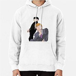 Mob Psycho 100 Hoodies - Mob and Reigen Pullover Hoodie RB1710 [ID982]