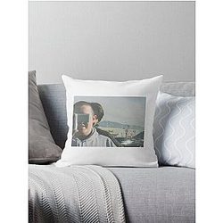 Modern Baseball Holy Ghost Throw Pillow