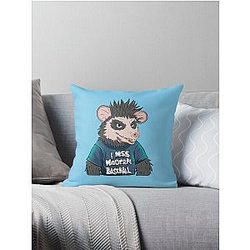 I Miss Modern Baseball Throw Pillow