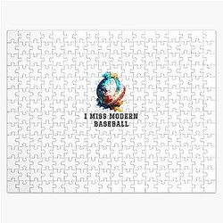 I miss modern baseball t-shirt Jigsaw Puzzle