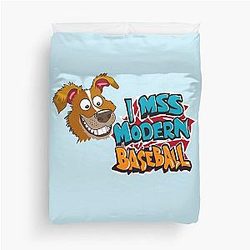 I Miss Modern Baseball Duvet Cover