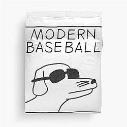 Gift Idea Modern Baseball Champion Shirt Funny Crazy Duvet Cover