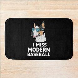I Miss Modern Baseball Bath Mat