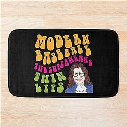 MODERN BASEBALL Bath Mat