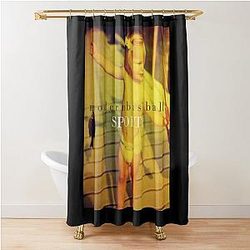 Modern Baseball Sports Shower Curtain