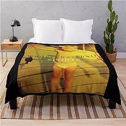 Modern Baseball Sports Throw Blanket