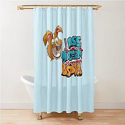 I Miss Modern Baseball Shower Curtain