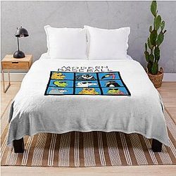 Modern Baseball - Animal Bunch Essential  Throw Blanket