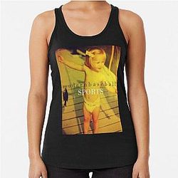 Modern Baseball Sports Racerback Tank Top
