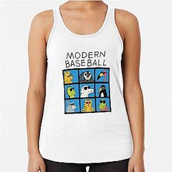 Modern Baseball - Animal Bunch Essential  Racerback Tank Top